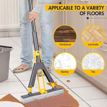 Load image into Gallery viewer, MULTI-PURPOSE FOLDABLE FLOOR CLEANING SQUEEZE MOP WIPER
