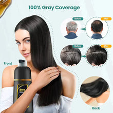 Load image into Gallery viewer, HERBAL HAIR DYE UNISEX SHAMPOO 3 IN 1 (BUY 1 GET 1 FREE)- BLOSDREAM ®
