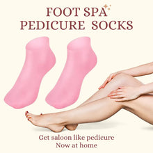 Load image into Gallery viewer, Foot Spa Pedicure Silicone Socks For Men &amp; Women (Free Foot Moisturizer Cream)
