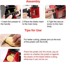 Load image into Gallery viewer, Heavy Duty Vegetable Slicer Dicer for Veggies, Onions, Carrots, Cucumbers and more
