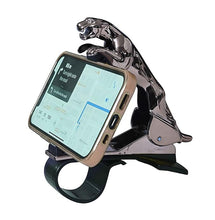 Load image into Gallery viewer, Jaguar Car Mobile Phone Mount Stand 360 Degree Rotation Adjustable Clip Holder( Assorted Color)
