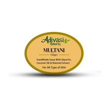 Load image into Gallery viewer, Multani Mitti handmade soap with Multani Mitti for remove pimple marks
