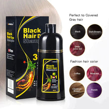 Load image into Gallery viewer, HERBAL HAIR DYE UNISEX SHAMPOO 3 IN 1 (BUY 1 GET 1 FREE)- BLOSDREAM ®
