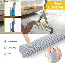 Load image into Gallery viewer, MULTI-PURPOSE FOLDABLE FLOOR CLEANING SQUEEZE MOP WIPER
