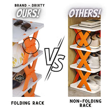 Load image into Gallery viewer, Smart Foldable Shoes Shelf 6 Tier Shoe Rack
