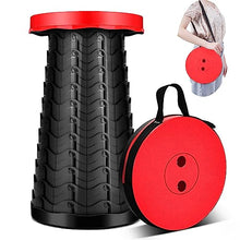 Load image into Gallery viewer, Portable Stool-Retractable Folding Stool, Portable Sturdy Lightweight Stool Foldable Outdoor Plastic Stool
