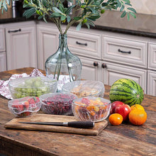 Load image into Gallery viewer, REUSABLE ELASTIC FOOD STORAGE COVERS (PACK OF 100)
