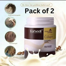 Load image into Gallery viewer, Karasell Collagen Hair Smoothing Mask® | (Pack Of 2)🥥🙎‍♀️
