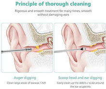 Load image into Gallery viewer, 6 Pieces Ear Wax Removal Smooth Stainless Steel Kit
