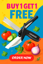 Load image into Gallery viewer, &quot;🥗🔪 Buy 1 Clever Cutter, Get 1 FREE🔥Save Time, Cut Smarter 🔪🍅🥦&quot;

