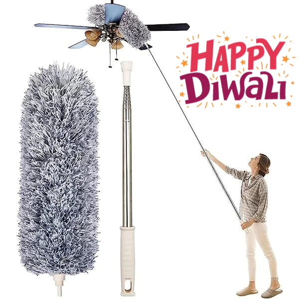 DusterPro - Bendable & Extendable Fan Ceiling Duster With 280 Cm - Diwali Sale