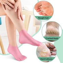 Load image into Gallery viewer, Foot Spa Pedicure Silicone Socks For Men &amp; Women (Free Foot Moisturizer Cream)
