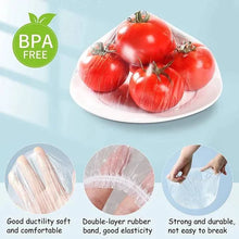 Load image into Gallery viewer, REUSABLE ELASTIC FOOD STORAGE COVERS (PACK OF 100)
