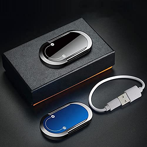 Mobile Phone Holder Lighter Univarsal for All Mobile Phone Ring Buckle Bracket Rechargeable Smoking Smart Lighter