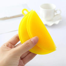 Load image into Gallery viewer, Dish Scrubber - Multipurpose Silicone Dish-washing Tool ( Pack of 2 )

