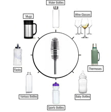 Load image into Gallery viewer, Bottle Cleaning  Silicone Brush
