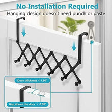 Load image into Gallery viewer, Expandable Over The Door Hook Hanger
