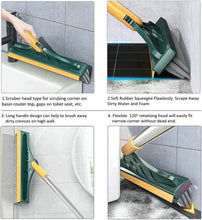 Load image into Gallery viewer, 2 In 1 Scrub Cleaning Brush with Soft Scraper
