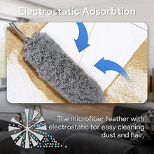 Load image into Gallery viewer, DusterPro - Bendable &amp; Extendable Fan Ceiling Duster With 280 Cm
