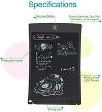 Load image into Gallery viewer, LCD Writing Tablet 8.5Inch E-Note Pad
