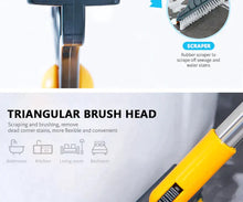 Load image into Gallery viewer, 2 In 1 Scrub Cleaning Brush with Soft Scraper
