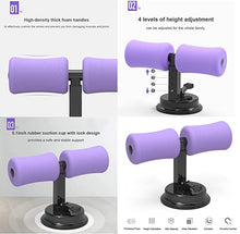 Load image into Gallery viewer, Home Fitness Equipment Sit-ups and Push-ups Assistant Device Lose Weight Gym Workout Abdominal curl Exercise with Suction Cup
