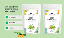 Load image into Gallery viewer, Painless Herbal Wax Powder (100g) Best Bikini Wax (Pack of 2)
