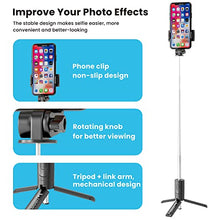 Load image into Gallery viewer, 3 in 1 Remote Control 360 Degree Rotation Selfie Stick Tripod
