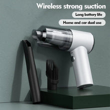 Load image into Gallery viewer, 120W Wireless Mini Portable Vacuum Cleaner for Car Home Office
