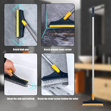 Load image into Gallery viewer, 2 In 1 Scrub Cleaning Brush with Soft Scraper
